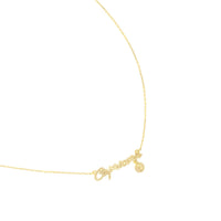 Capricorn Zodiac Necklace (Gold) Necklace Discontinued