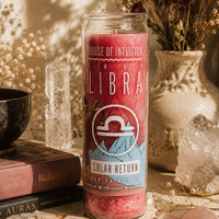 2026 Libra Solar Return Magic Candle | September 23 - October 22 (Limited Edition) Candle -Solar Return V95