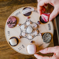 Love Crystal Grid Crystal -Grid V205