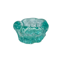 Taper Candle Holder - Molten Glass Candle -Mini Candle Holder Whse