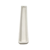 White Long Ceramic Incense Stick Burner Discontinued