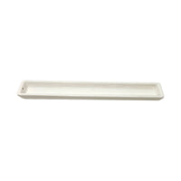 White Long Ceramic Incense Stick Burner Discontinued