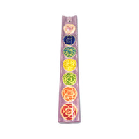 Incense Holder - Ceramic Seven Chakra Incense & Holders -Incense Whse
