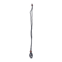 Macramé Crystal Holder Necklace Necklace -Cord WhseD