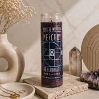 Mercury Retrograde Magic Candle (Limited Edition) Candle -Retrograde V95