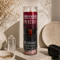 Mercury Retrograde Magic Candle (Limited Edition) Candle -Retrograde V95