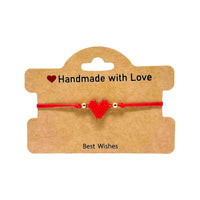 Miyuki Red Heart Amulet Bracelet Bracelet -Amulet Whse
