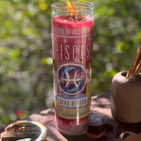 2026 Pisces Solar Return Magic Candle | February 19 - March 20 (Limited Edition) Candle -Solar Return V95