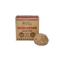 Soul Sticks Smudge Bombs with Burner - Sandalwood Incense & Holders -Resin Whse