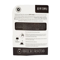"Be My Temple" Symbol Shape Candle Kit (with Hestia's Grace Anointing Oil) Symbol Shape Candle House of Intuition