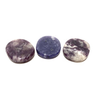 Lepidolite Medallions Lepidolite Crystals