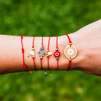 Hamsa Gold Protection Amulet Bracelet House of Intuition