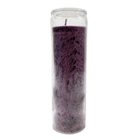 Purple (Dark) Palm Wax Prayer Candle Prayer Candles House of Intuition