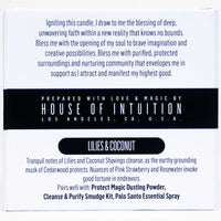 "BLESS ME with NEW OPPORTUNITIES" Affirmation Soy Candle BLESS ME - Affirmation Candles House of Intuition