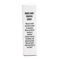 "Bless me with Fertility" Affirmation Rollerball Affirmation Roll On House of Intuition
