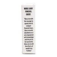 "Bless me with Prosperity" Affirmation Rollerball Affirmation Roll On House of Intuition