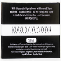 I AM Powerful - Affirmation Soy Candle I AM - Affirmation Candles House of Intuition