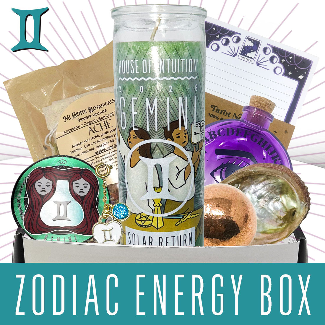 2026 Gemini Zodiac Energy Box (Limited Edition - $113 Value for only $49!) Box -Birthday V95 