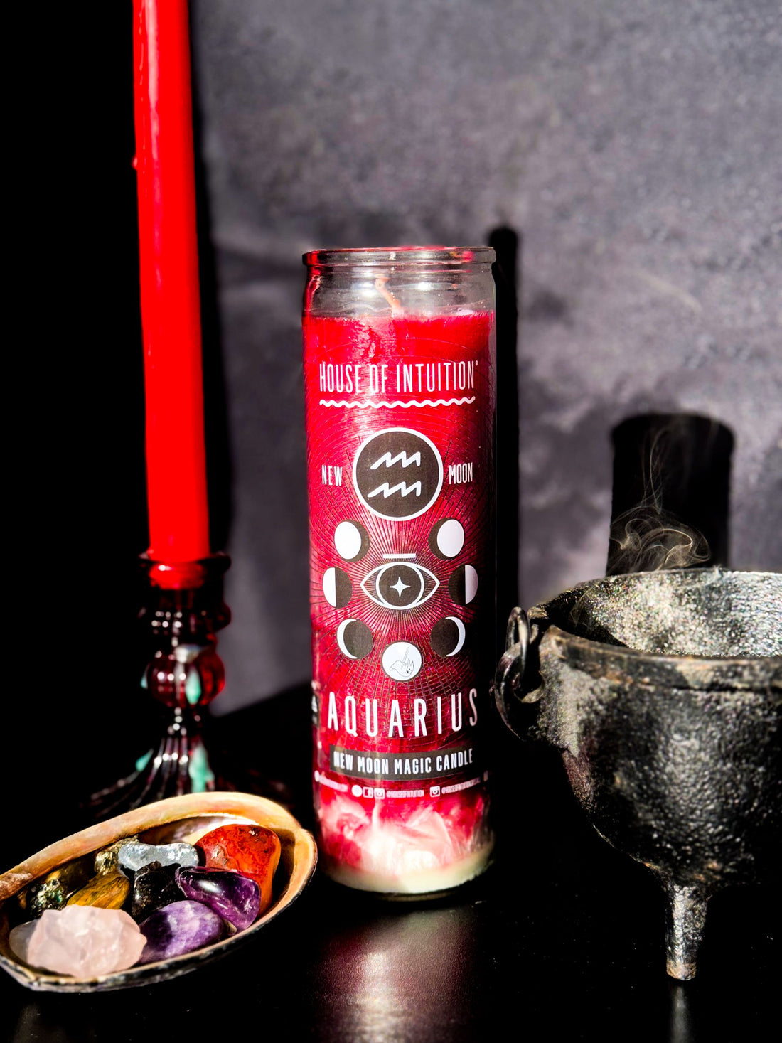 2026 New Moon Ritual Candle (Limited Edition) Candle -Full Moon V95 
