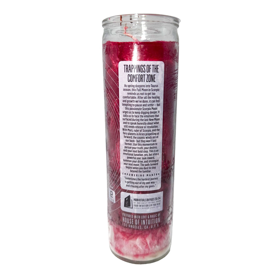 2026 Full Moon Ritual Candle (Limited Edition) Candle -Full Moon V95 