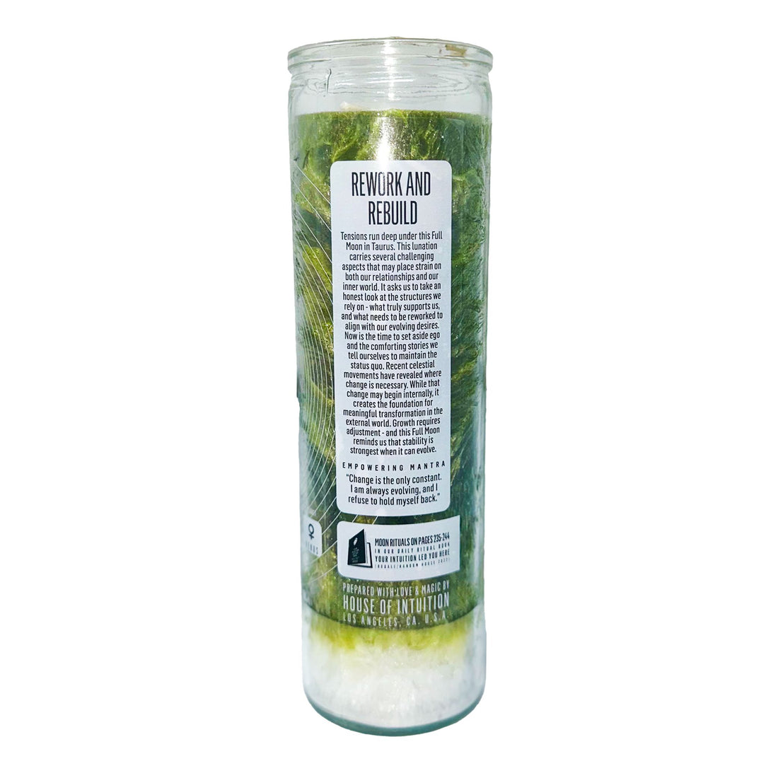 2026 Full Moon Ritual Candle (Limited Edition) Candle -Full Moon V95 