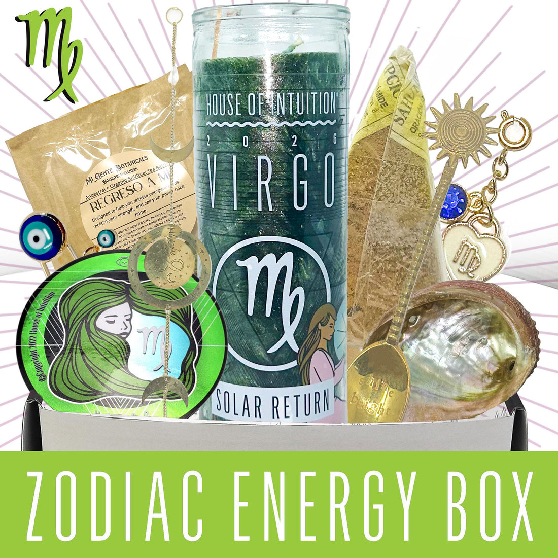 2026 Virgo Zodiac Energy Box (Limited Edition - $112.50 Value for only $49!) Box -Birthday V95 