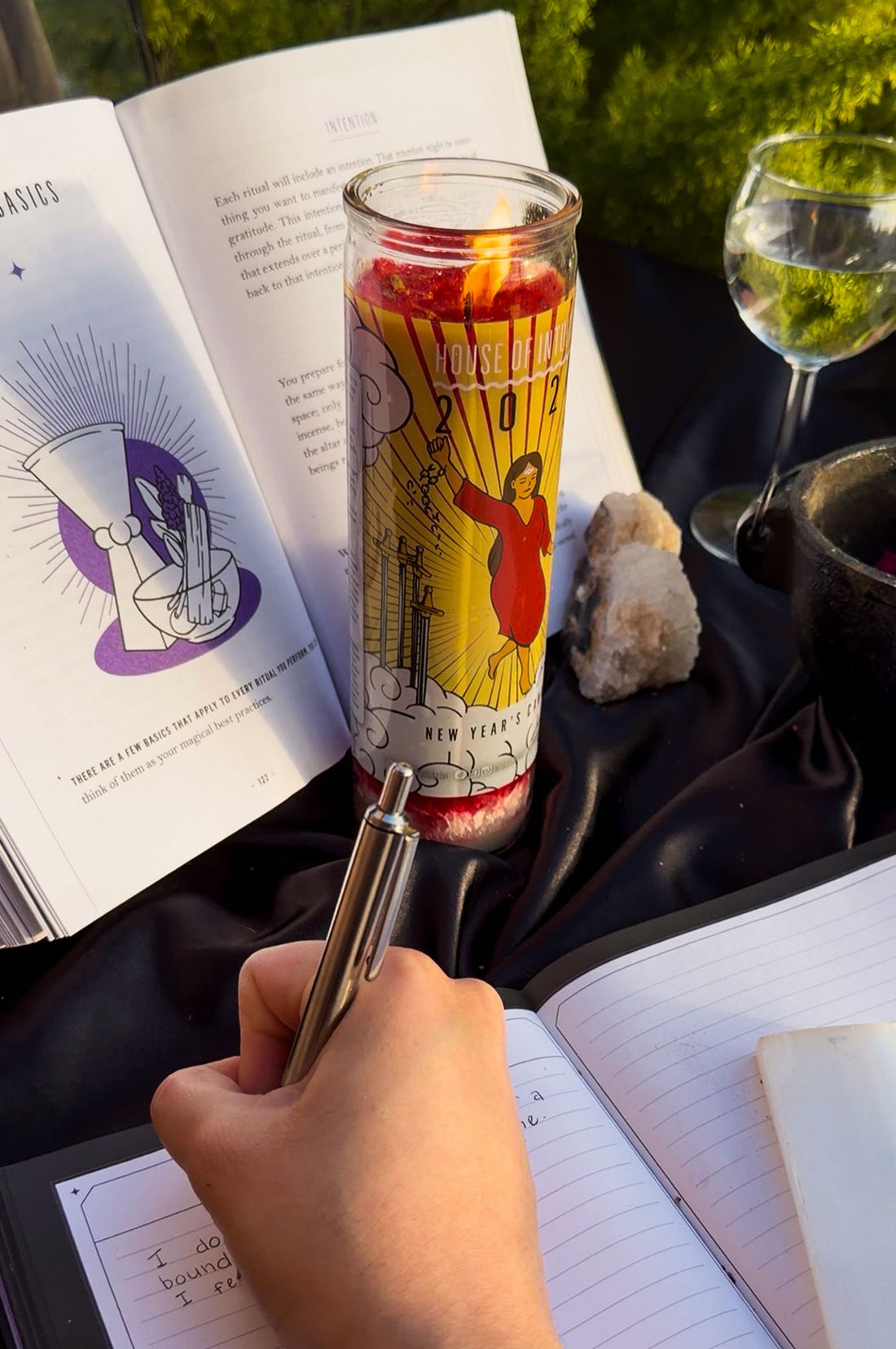 BUNDLE #1: 2026 ULTIMATE KIT (2026 New Year Magic Candle + Your Intuition Led You Here Ritual Book + Inner Magic Intuition Journal) Limited Edition - $67 VALUE Box -Custom Bundle HOI 