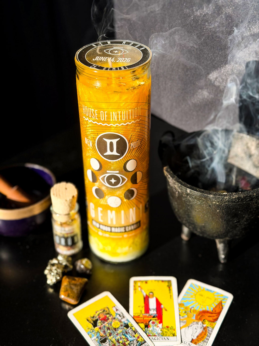 2026 New Moon Ritual Candle (Limited Edition) Candle -Full Moon V95 