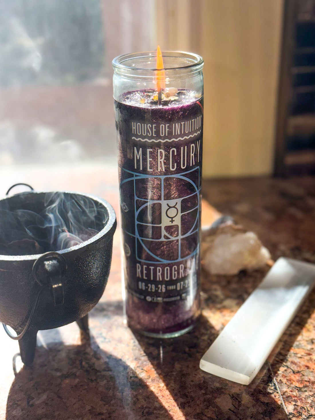 Mercury Retrograde Magic Candle (Limited Edition) Candle -Retrograde V95 