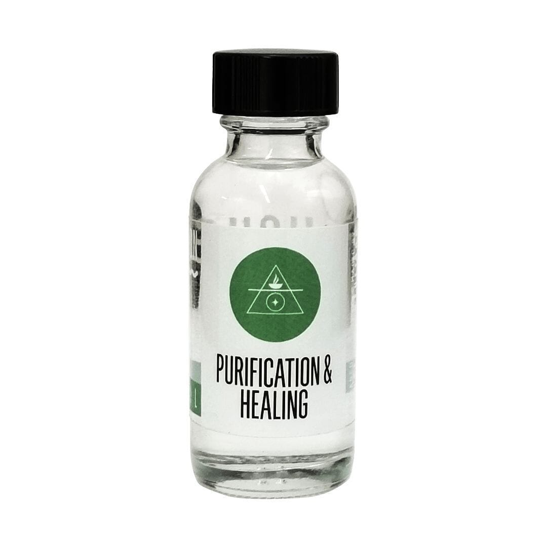 Eucalyptus Intention Oil "Purification & Healing" Incense & Holders -Burning Oil V50 