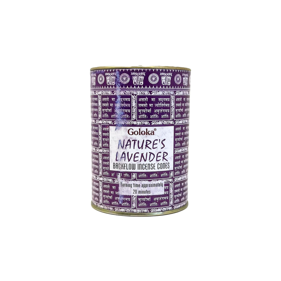 Goloka Backflow Incense Cones - Lavender Incense & Holders -Backflow Cones Whse 