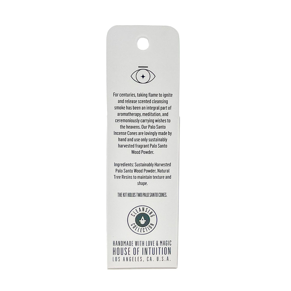 Palo Santo Cone Incense Incense & Holders -Incense Discontinued 