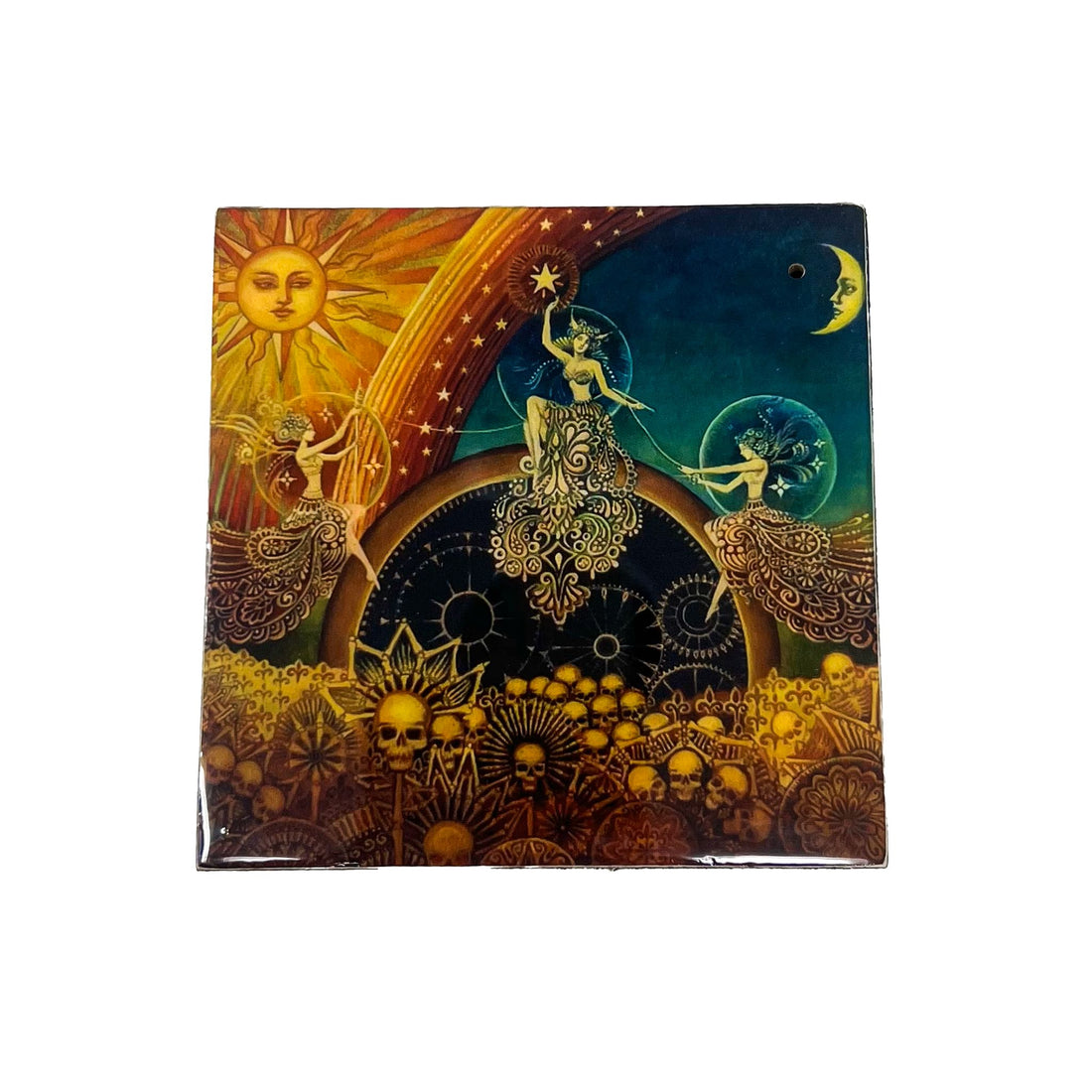 Incense Holder - Wood Celestial Plate Incense & Holders -Holder Whse 