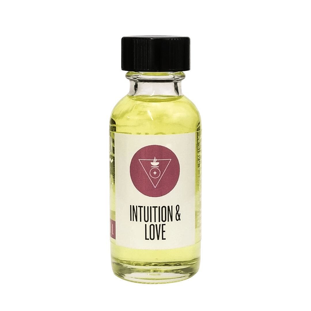 Jasmine Intention Oil "Intuition & Love" Incense & Holders -Burning Oil V50 