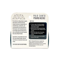 Palo Santo Pyramid Incense Incense & Holders -Incense Discontinued 