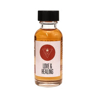 Rose Intention Oil "Love & Healing" Incense & Holders -Burning Oil V50 