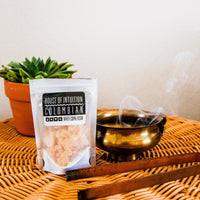 Colombian White Copal Resin Incense & Holders -Resin V50 