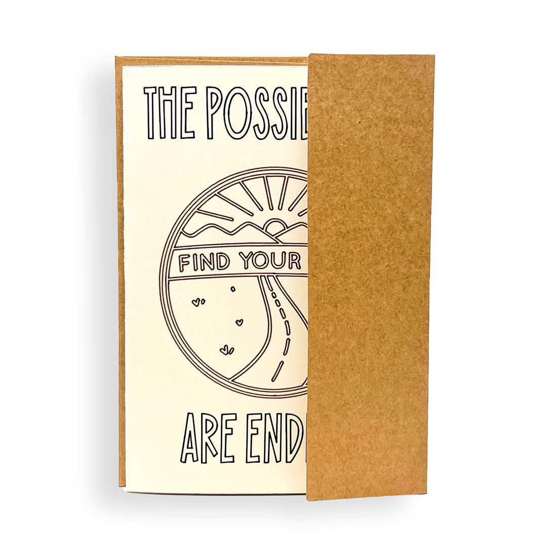 The Possibilities Are Endless Greeting Card House of Intuition Inc 