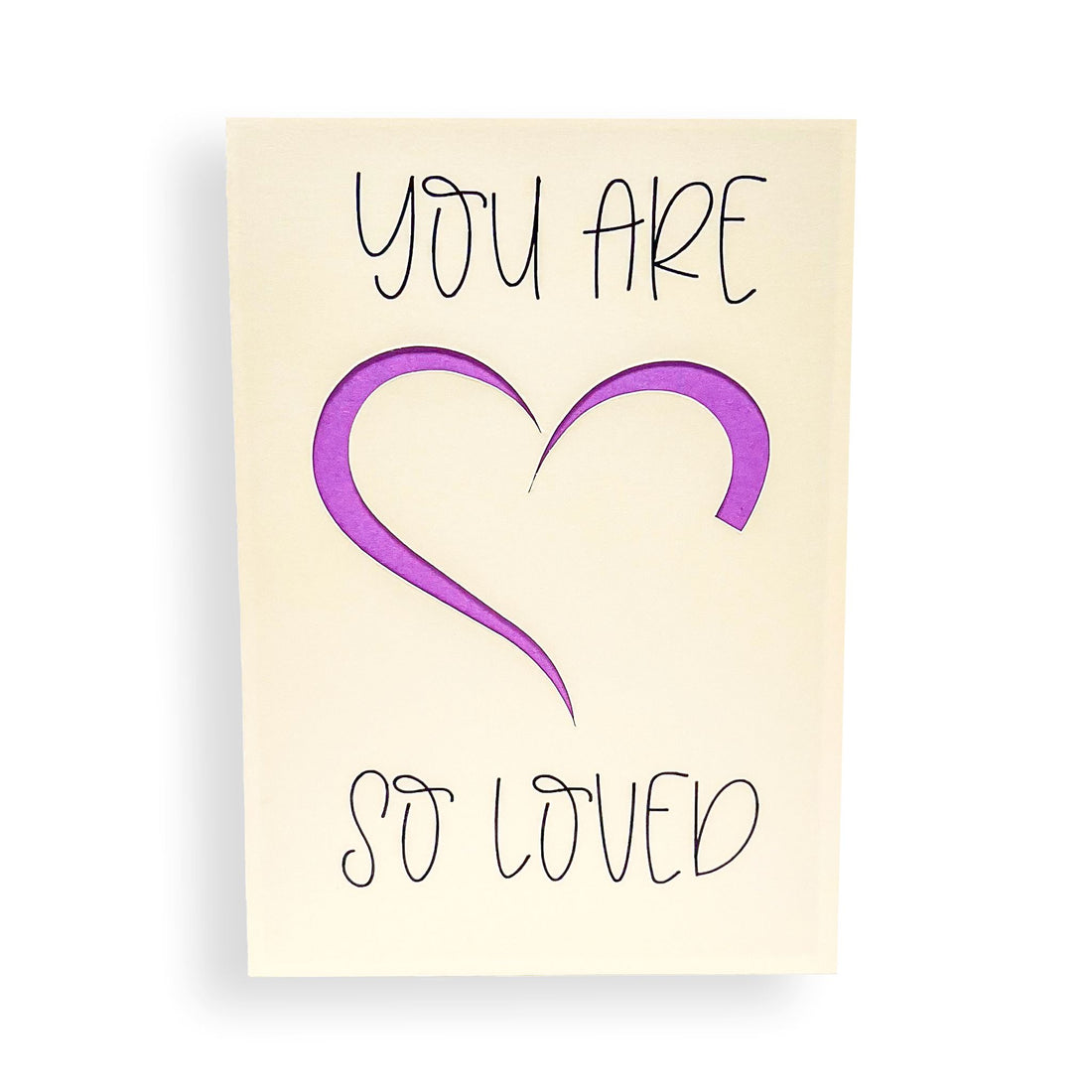 You Are So Loved Greeting Card House of Intuition Inc 