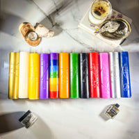 SUN MAGIC - GOLD - Spellcasting Pillar Candle for Symbol Carving & Herb Rolling Candle -Pillar V380 