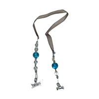 Bookmark with Ribbon & Charm Charms & Pendants -Bookmark Whse 