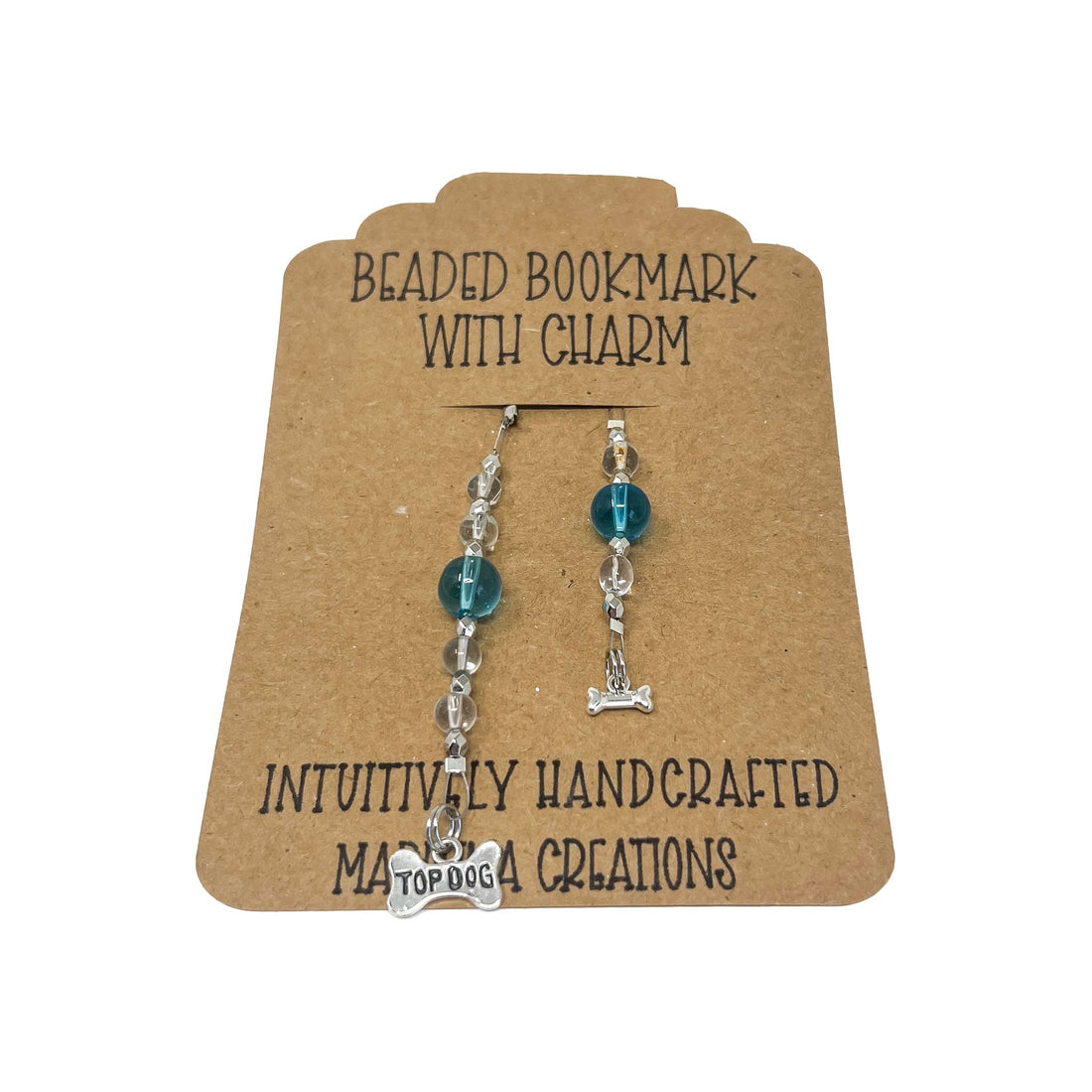 Bookmark with Ribbon & Charm Charms & Pendants -Bookmark Whse 