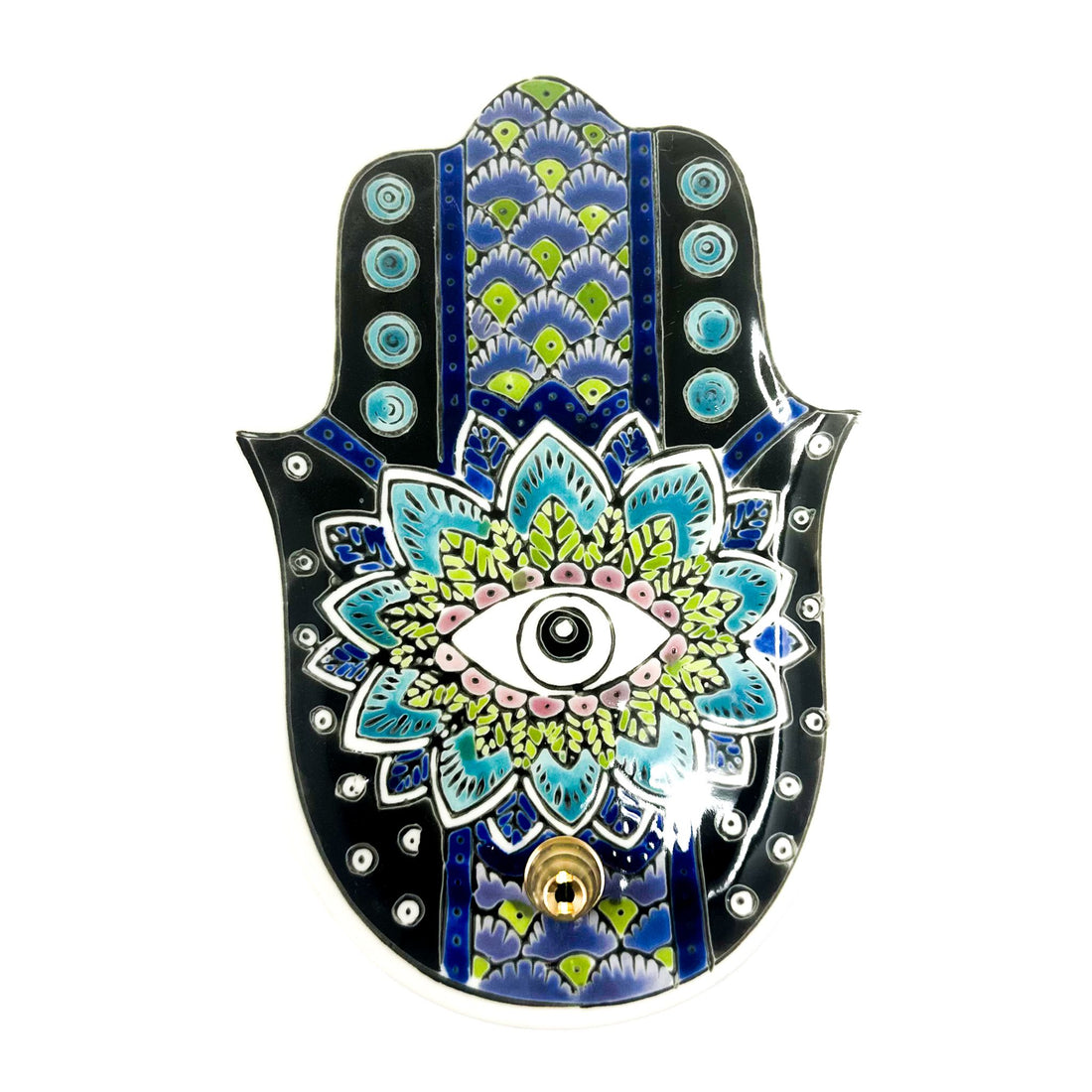 Hamsa Hand Incense Holder House of Intuition Inc 