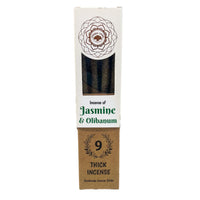 Botanical Incense Stick - Jasmine and Olibanum Incense & Holders -Incense Stick Whse 