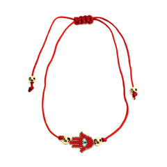 Miyuki Amulet Bracelet - Hamsa Evil Eye Bracelet -Amulet Whse 