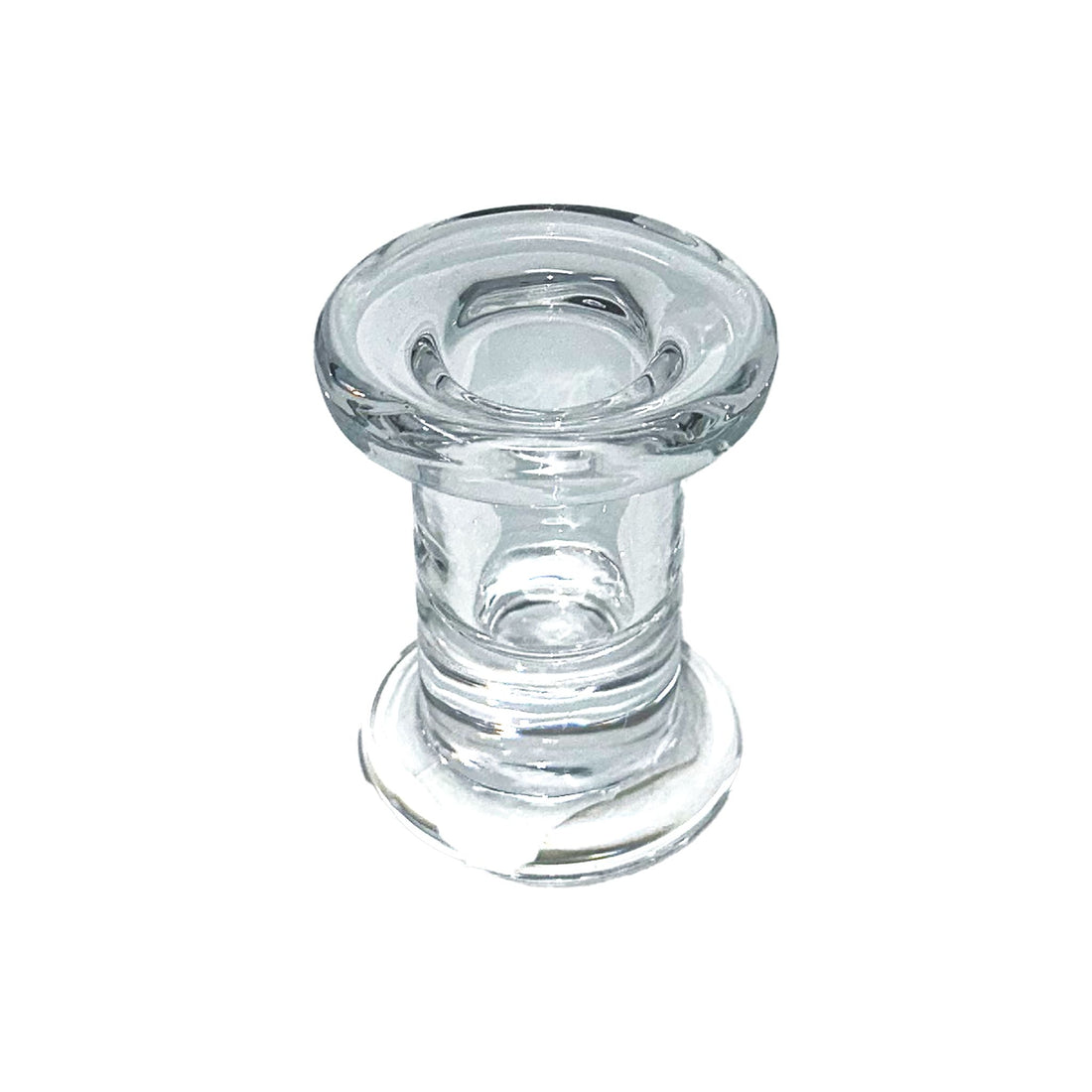 Taper Candle Holder - Glass Modern Candle -Mini Candle Holder Whse 