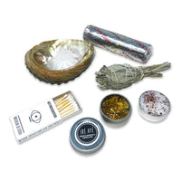 Money & Abundance Ritual Cleansing Kit Incense & Holders -Incense V50A 