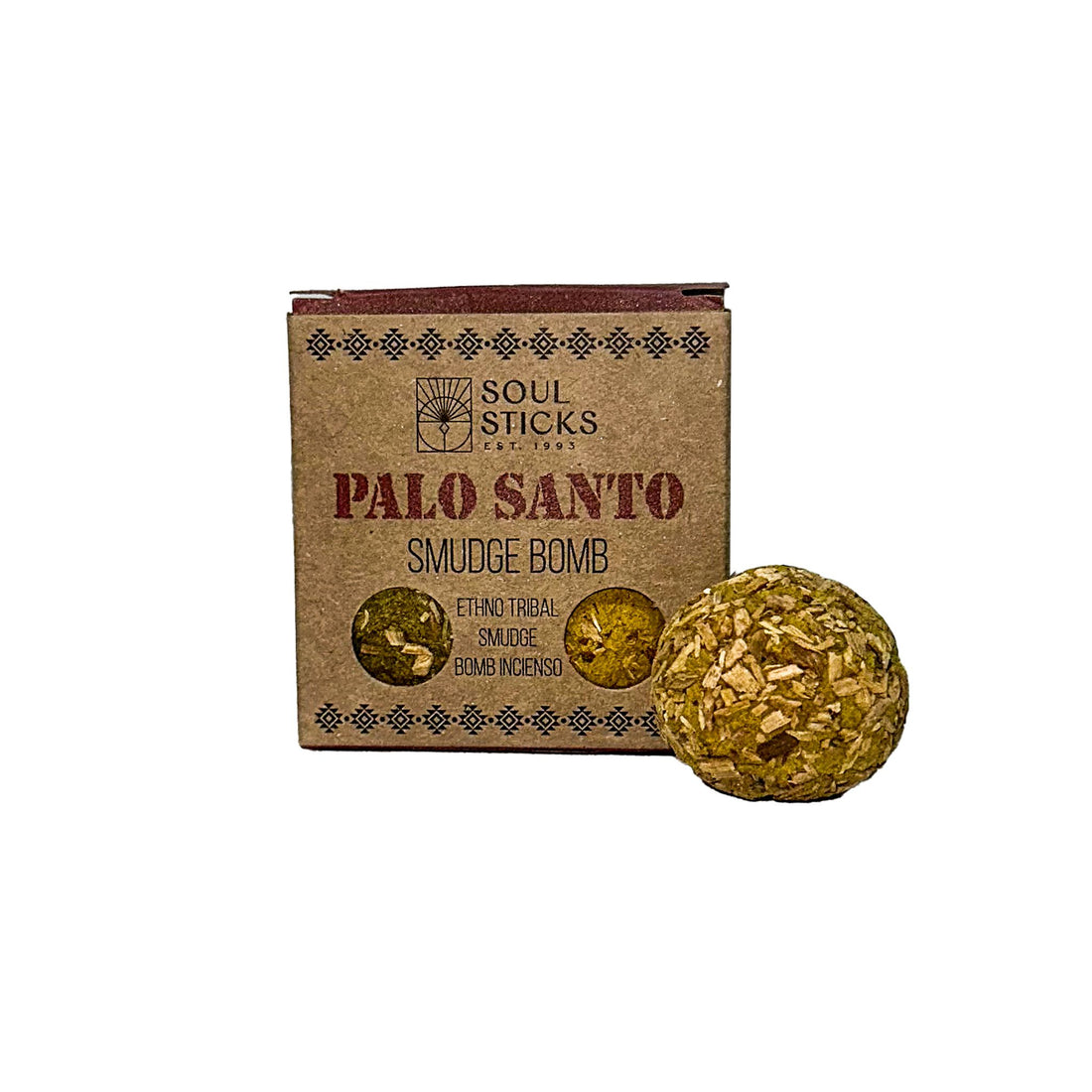 Soul Sticks Smudge Bombs with Burner - Palo Santo Incense & Holders -Resin Whse 