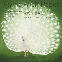 Flying Wish Paper Mini Kit - " Peacock " V230 