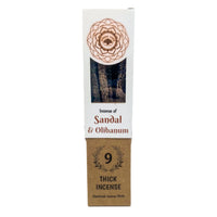 Botanical Incense Stick - Sandal and Olibanum Incense & Holders -Incense Stick Whse 